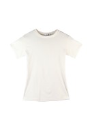 白色正肩显瘦气质短袖t恤女夏季新款设计感修身黑色纯棉打底上衣